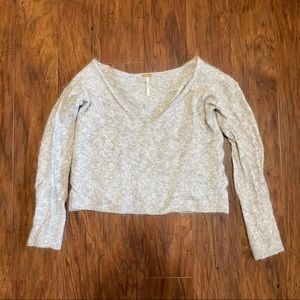 Free People cropped sweater